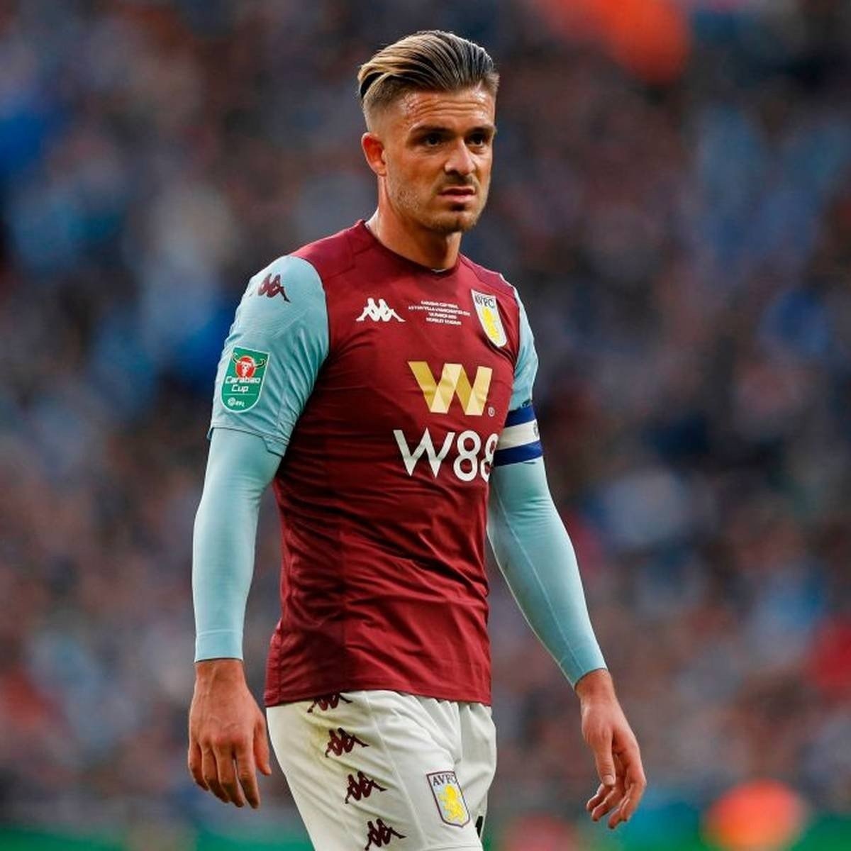 Kiểu tóc Pompadour Slick Back của Jack Grealish